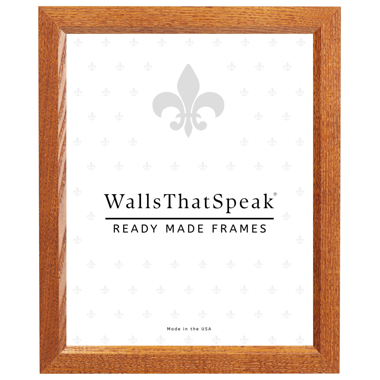 22x28 Economy 0.875 Inch Wood Moulding, Wall Display Frame for Art, Posters, or Photos by wallsthatspeak